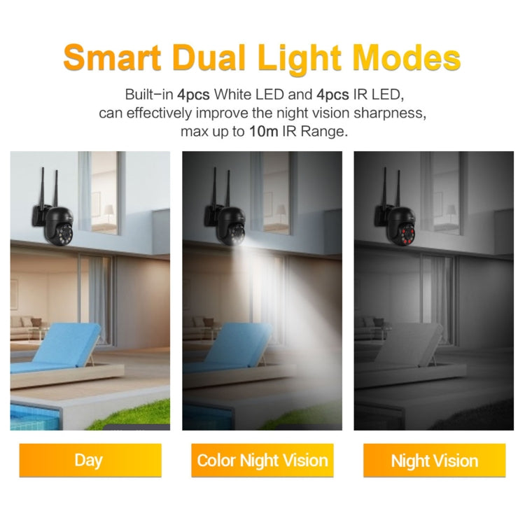 ESCAM WNK610 3.0 Million Pixels Wireless Dome IP Camera, Support Motion Detection & Two-way Audio & Full-color Night Vision & TF Card, EU Plug, WNK610 ESCAM WNK610 3.0 Million Pixels Wireless Dome IP Camera, Support Motion Detection & Two-way Audio & Full-color Night Vision & TF Card, EU Plug, WNK610